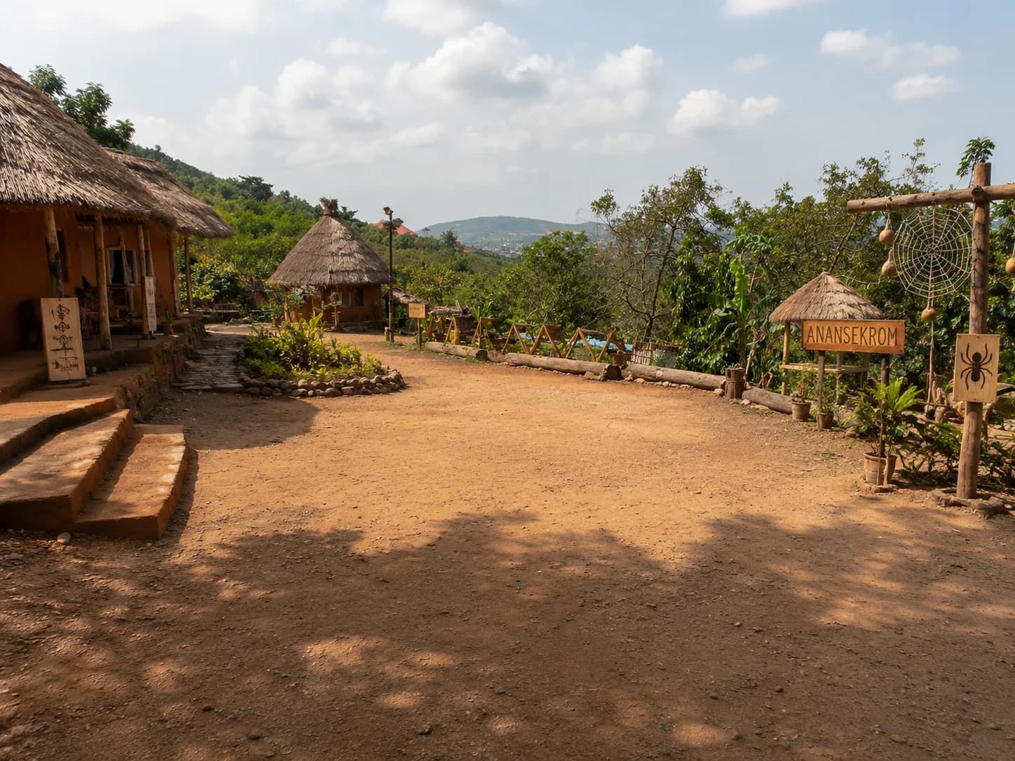 Client-supplied view of Anansekrom in the Teiman Mountains