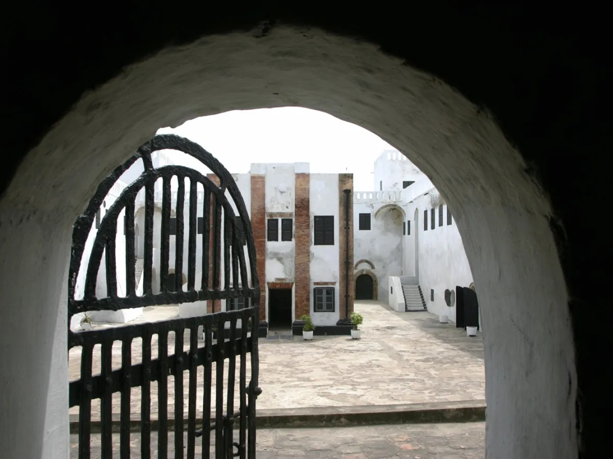 Gateway inside Elmina Castle