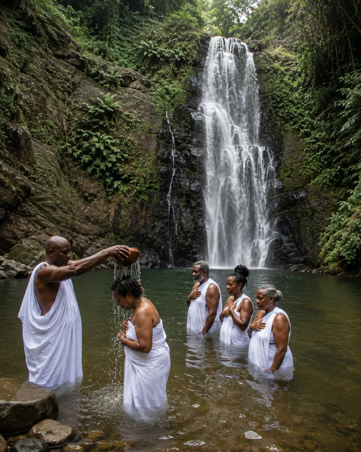Client-supplied illustration of a nature-based spiritual experience